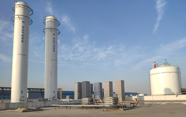 Huale Alloy-5000m 3+ 2*250m 3 LNG Gasification Station