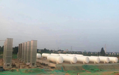 陜西咸陽-12×150m3低溫儲罐